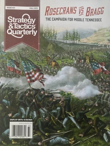 ROSECRANS vs BRAGG IN TENNESSEE 2025 STRATEGY & TACTICS QUARTERLY Magazine #31 - Picture 1 of 7