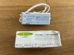 HALOLITE HA-SE60 12V 20-60W Dimmable Downlighter Lighting Transformer - Bild 1 von 3