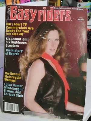 May 1982 VINTAGE EASY RIDERS MAGAZINE BAGGED AND BOARDED NICE! - Image 1 of 3