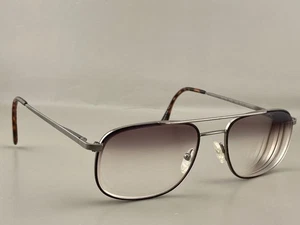 Marchon Italy Brille Brillengestell M 115 215 Aviator Grau Silber 53-18-140 Eckig - Bild 1 von 18