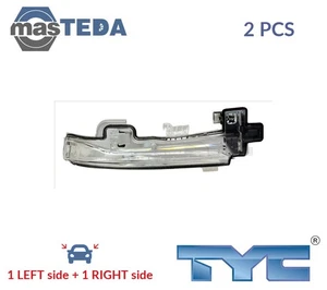 338-0048-3 INDICATOR LIGHT BLINKER LAMP PAIR OUTSIDE MIRROR TYC 2PCS NEW - Picture 1 of 5