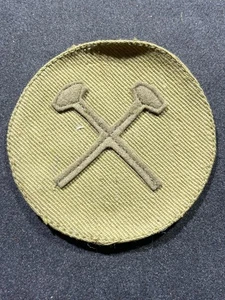 M1902 WW1 WWI US Army Military Meccanico Artifiere Specialista Manica Patch KHAKI - Foto 1 di 2