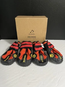 DcOaGt Dog Shoes for Med~Large Dogs 4pcs Anti-Slip Dog Boots & Paw Protectors - Picture 1 of 9