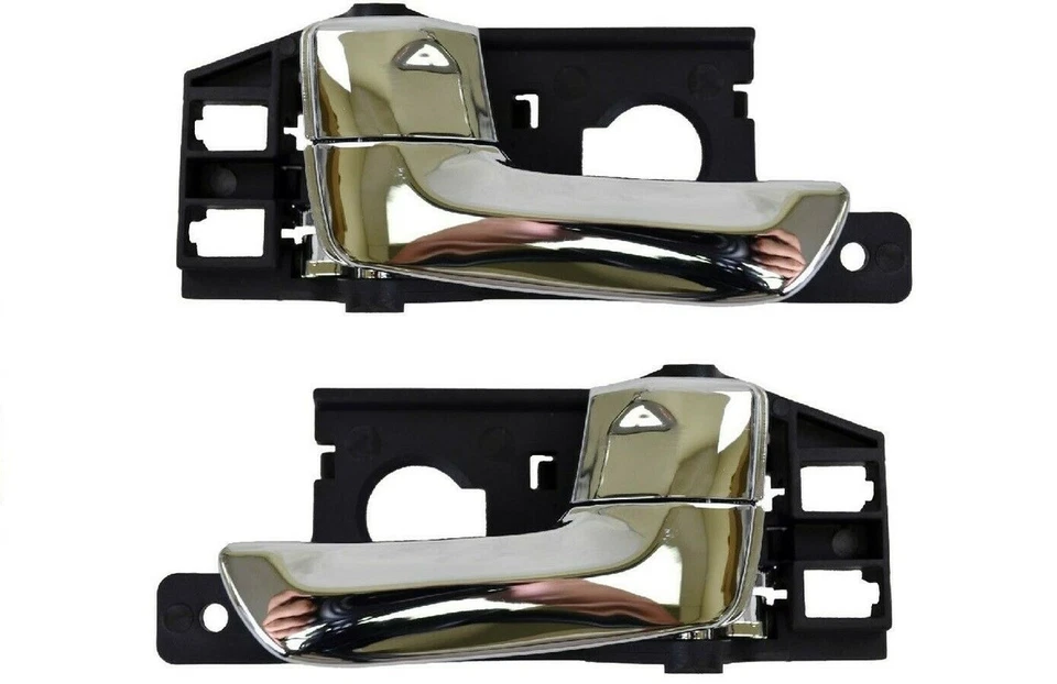 fits 2005 to 2010 Kia Sportage Interior Door Handle Left and Right Chrome Foto 1 de 2