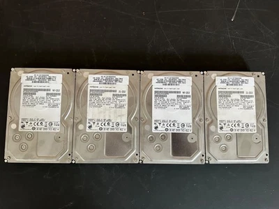 4x Hitachi 2TB 7.200RPM SATA 3,5" HDD Set - Bild 1 von 2