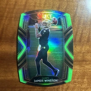 2020 Panini Select #243 Jameis Winston Neon Green Prizm Die Cut - Bild 1 von 2
