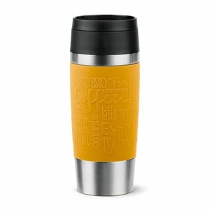 Emsa insulated mug Travel Mug Classic, to-go mug, stainless steel, mustard ye... - Picture 1 of 5