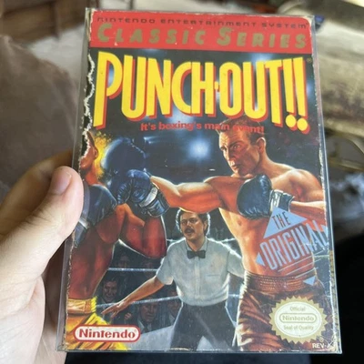 Mike Tyson's Punch-Out!! (NES, 1987) With Damaged Box - Image 1 of 4