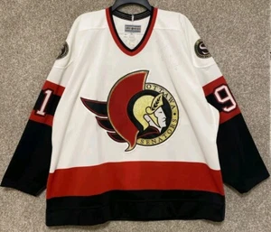 CCM Authentic Center Ice Ottawa Senators Alexandre Daigle Jersey Mens Size 52 - Picture 1 of 13