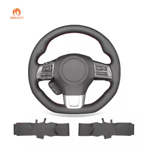 MEWANT DIY PU Leather Steering Wheel Wrap for Subaru WRX (STI) Levorg 2015-2019 - Picture 1 of 8
