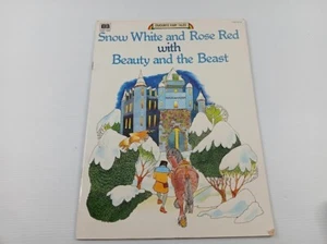 Favourite Fairy Tales 1983 SC Vintage Books Snow white and red rose , beauty - Picture 1 of 8
