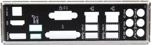ASUS P10S WS Rev. 1.01 - Panneau - Tôle à fente - IO Shield #324828 - Photo 1/1