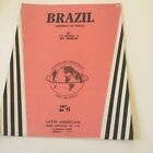 BRAZIL (Aquarela Do Brasil) . S.k Russell And Ary Barroso . Vintage Sheet Music