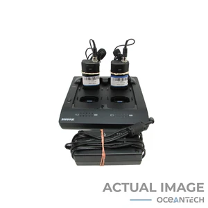 Shure MXWNCS4 4 Port Networked Charging Station W/ 2x MXW1/0 Z10 Transmitters - Picture 1 of 5