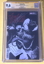 Venom #29 CGC 9.6 Signed by Stegman & Cates Signature Series Sketch Cover Marvel