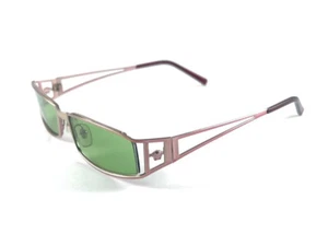 VINTAGE VERSACE MOD 1095 ROSE GOLD SUNGLASSES 1990'S MADE IN ITALY - Picture 1 of 16