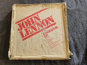 JOHN LENNON 8 ORIGINAL LP BOX SET IMPORT PLASTIC ONE BAND SHAVED FISH IMAGINE - Picture 1 of 24
