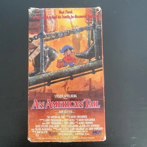 An American Tail VHS 1987 MCA Home Video Brand New Sealed Steven Spielberg - Picture 1 of 5