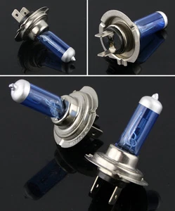 Yamaha YZF-R6 R6S 2003-2016 H7 Xenon HID Hyper Blue/White Headlight Lights Bulbs - Picture 1 of 3