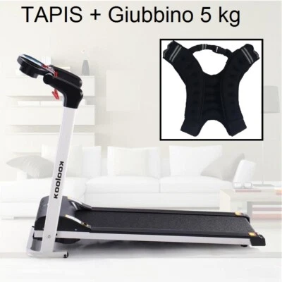 TAPIS ROULANT ELETTRICO BMW506 CON SISTEMA AUTOLUBRIFICANTE + SUSPENSION TRAINER - Immagine 1 di 4