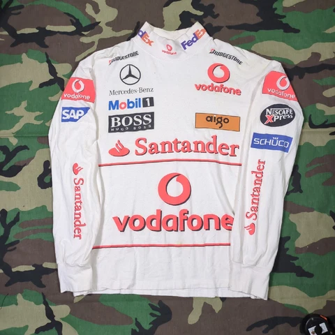 MERCEDES-BENZ RACING CLOTHES SANTANDER FORMULA 1 VODAFONE SIZE XL Cover