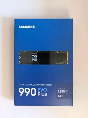 SAMSUNG SSD 990 EVO Plus - Festplatte -  4 TB SSD - M.2 - intern - Bild 1 von 4