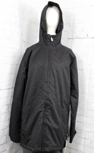 Ride Hawthorne Insulated Snowboard Jacket Mens Large Black Herringbone New - Picture 1 of 5