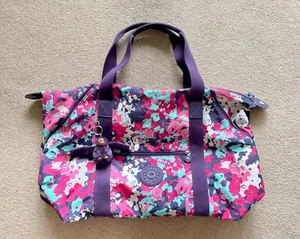 kipling art m travel tote bag (Pupple) / Weekender large travel bag (Large bag) - Picture 1 of 4