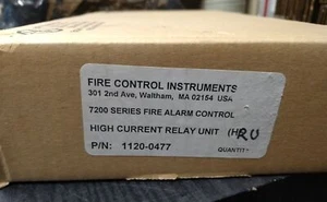 FIRE CONTROL INSTRUMENTS 7200 SERIES FIRE ALARM CONTROL HRU PN 1120-0477 V4.1 - Picture 1 of 10