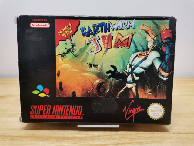 Edições especiais de 20 anos de Earthworm Jim 1 e 2 serão lançadas no SNES