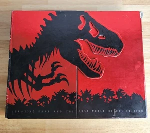 Jurassic Park And The Lost World Deluxe Edition DVD & Soundtrack Collectible Set - Imagen 1 de 24