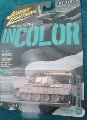 Johnny Lightning In Color German Panther G Tank 2019 Series 1 Version B - Image 1 of 3