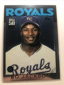 2001 Topps Chrome Traded Card #T119 Bo Jackson ROYALS RARE - Picture 1 of 2