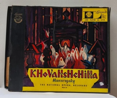 Mussorgsky Khovanschchina London Records Vinyl LP Box Set Classical Opera - Image 1 of 4
