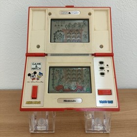 Game Watch MICKEY & DONALD Multi Screen Nintendo DM-53 Handheld Tested very good