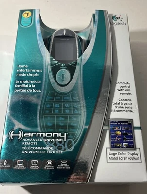 Logitech Harmony 880 Advanced Universal Remote Control Wireless Missing Disk - Image 1 of 4