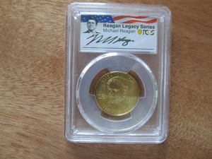 2011-W Eliza Johnson Gold $10 Reagan Legacy Series, Cert. Mint Perfect MS70 PCG - Picture 1 of 2