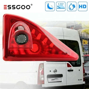 ESSGOO luz de freno cámaras de aparcamiento cámara de marcha atrás para Nissan Renault Opel Movano - Imagen 1 de 12