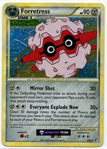 Forretress 3/90 Pokemon TCG HGSS Undaunted Holo Rare - Picture 1 of 3