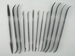 Riffler Die Sinker Files, U Pick Style Cut, Baiter Nicholson, Swiss Made - Picture 1 of 17