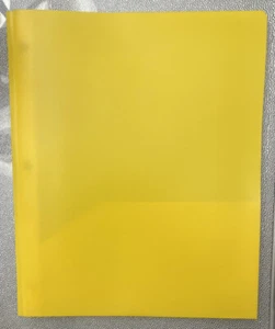 D3 Casemate Prong Poly Polyfolio in Yellow (NEW) - Picture 1 of 3
