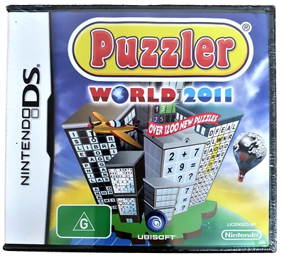 Puzzler World 2011 Nintendo DS 2DS 3DS Game *Brand New* - Image 1 of 3