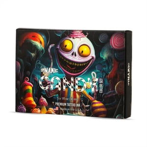 Dynamic Colors Candy Tattoo Ink Set in 1oz Bottles - Made in USA - Picture 1 of 8