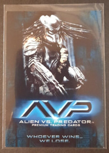 ALIEN VS. PREDATOR Promo Card #P-2 Inkworks 2004
