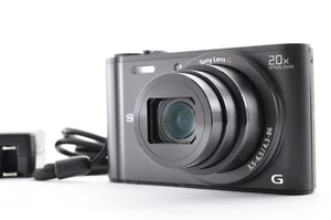Cámara digital compacta Sony Cyber Shot DSC-WX350 negra casi nueva de 18,2 MP... - Imagen 1 de 20