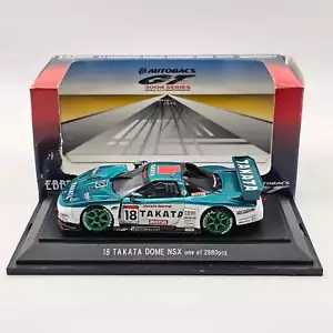 EBBRO HONDA NSX #18 Takata Dome Racing Team JGTC GT500 2004 scala 1/43 - Foto 1 di 10