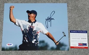 Justin Rose signiertes PGA GOLF Star 8x10 Foto PSA COA AF20764 - Bild 1 von 1