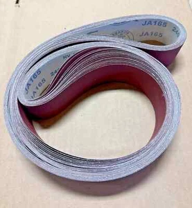 CINTURONES DE LIJADO PREMIUM A/O, PESO J 2"" X 72", PAQUETE DE 10, 400-GRIT - Imagen 1 de 2