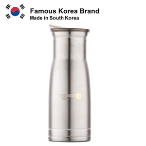 Stainless Steel Water Bottle Metal container frozen drinks 1.1L Korean style - Picture 1 of 4