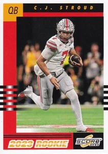 2023 Score - 2003 Throwback Rookie C.J. Stroud #2 (RC) - Texans - Picture 1 of 2